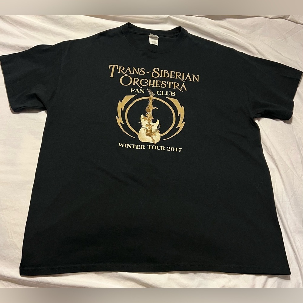 Trans-Siberian Orchestra 2017 Fan Club XL T-Shirt Ghosts of Christmas Eve Tour
